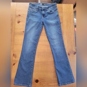 Kut From The Kloth Bootcut Jeans Size 4 Inseam 31 In Hemmed Medium Dark Wash